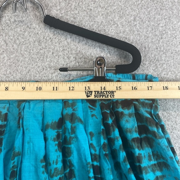 St. John’s Bay cotton gauze maxi skirt pull on tie dye L hippie festival Y2K - Picture 3 of 8